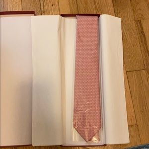 Never opened pink ferragamo tie